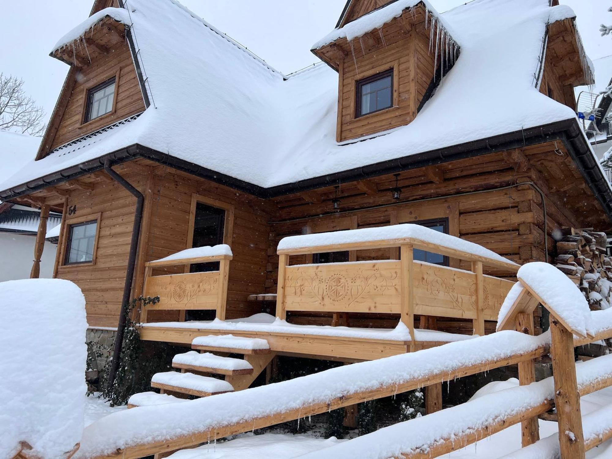 Lobrotno Gazdzina - Goralska Chalupa Na Wylacznosc Bukowina Tatrzańska Exterior foto