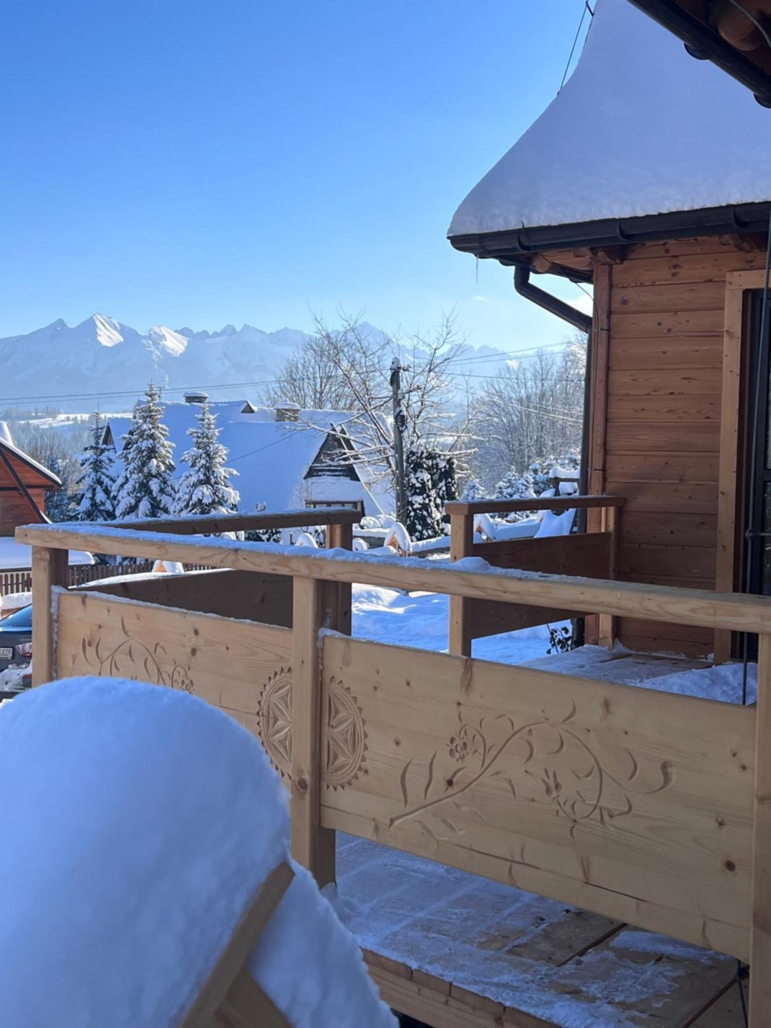 Lobrotno Gazdzina - Goralska Chalupa Na Wylacznosc Bukowina Tatrzańska Exterior foto