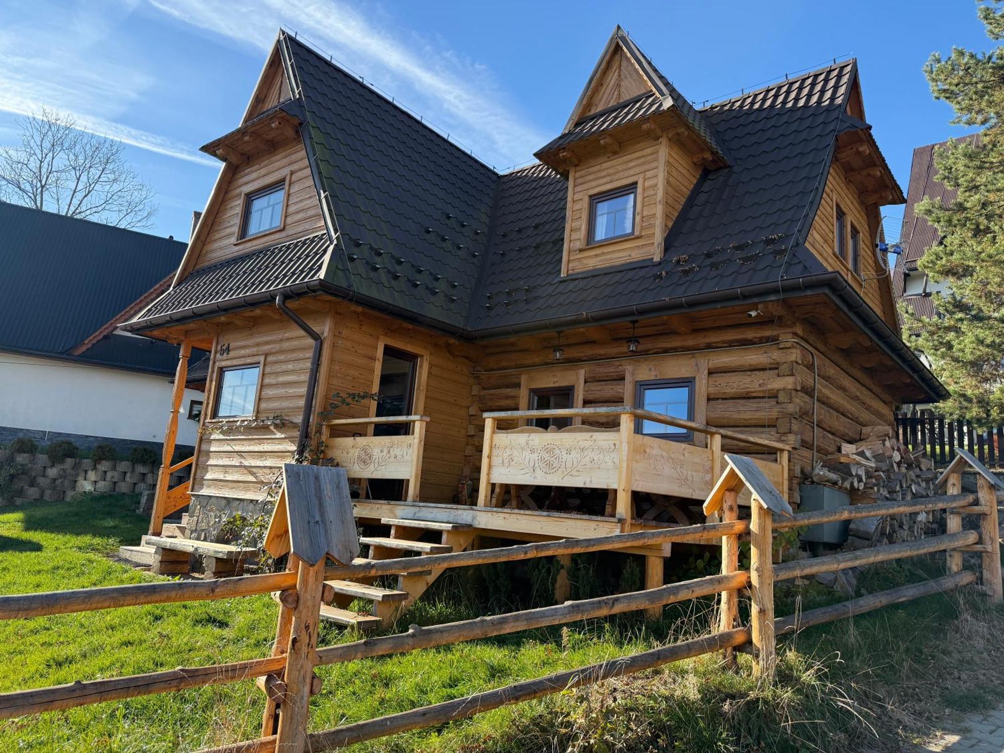Lobrotno Gazdzina - Goralska Chalupa Na Wylacznosc Bukowina Tatrzańska Exterior foto